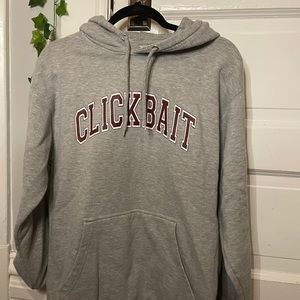 David Dobrik Grey Clickbait Hoodie